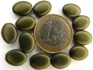 0100162 Groen Mat Metallic ovaal-0