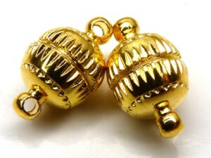 0170004 Magneetslotje Gold Coated 14 x 8 mm.-0