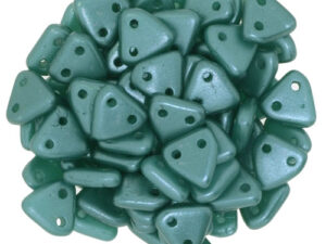 CMTR-25027 CzechMates Triangle Pearl Coat Teal/Green, 10 gram-0