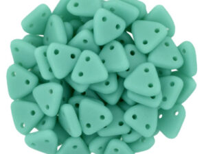 CMTR-63130M CzechMates Triangle Matte Green Turquoise, 10 gram-0