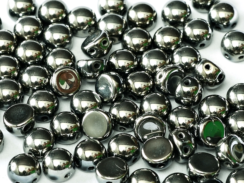 2HC-6-23980-27400 2-Hole Cabochon Jet Full Chrome 25 Pc.-0