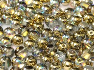 04-R-00030-98536 Crystal Golden Rainbow Round 4 mm. 100 Pc.-0