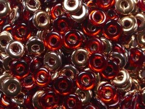 O-90090-27101 Red Capri Gold O bead ® 5 gram.-0