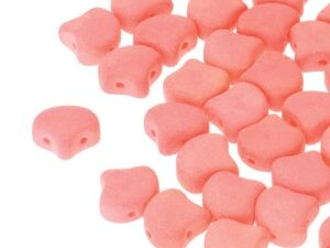 GIN-02010-92944 Matubo 2 Hole Ginko Bead Bondeli Matt Coral 10 gram-0