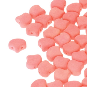 GIN-02010-92944 Matubo 2 Hole Ginko Bead Bondeli Matt Coral 10 gram-0